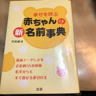 幸せを呼ぶ赤ちゃんの新名前事典(人文/社会)