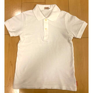 ミキハウス(mikihouse)のミキハウス ポロシャツ 白  半袖 フォーマル お受験 冠婚葬祭 120(Tシャツ/カットソー)