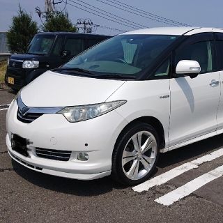 トヨタ(トヨタ)の車検令和６年２月 エスティマハイブリッド Gグレード ７人乗りキャプテンシート(車体)