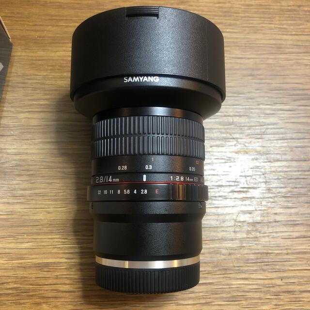 samyang 14mm f2.8 SONY Eマウント