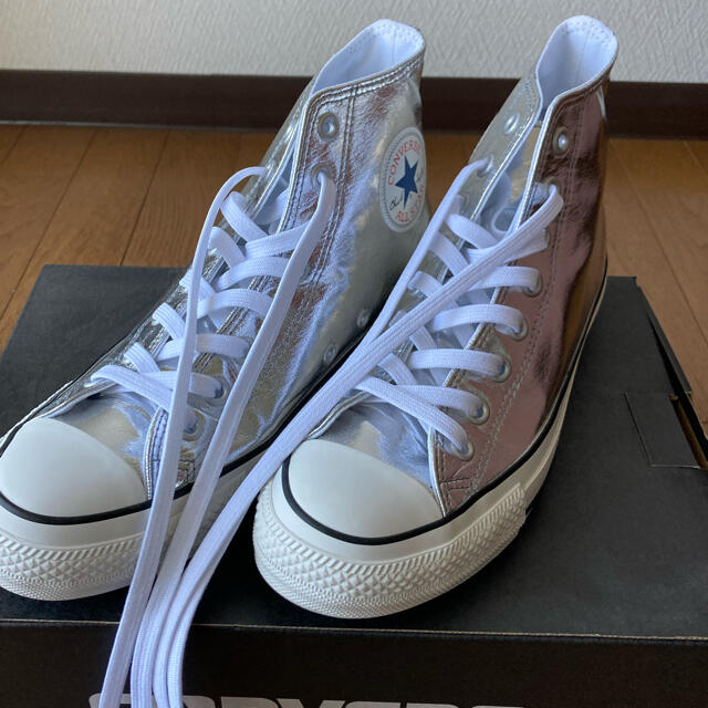 CONVERSE(コンバース)のコンバースチャックテイラー(メタリックシルバー) レディースの靴/シューズ(スニーカー)の商品写真