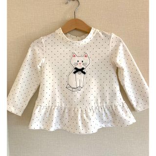 トイザラス(トイザらス)のベビザラス　ネコトップス(シャツ/カットソー)