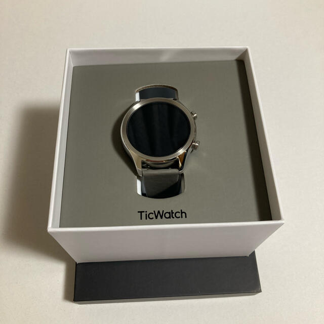 Ticwatch C2+ シルバー スマートウォッチ 1GB RAM