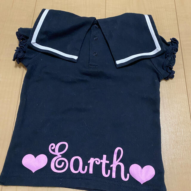 EARTHMAGIC(アースマジック)のセーラーT🍓専用 キッズ/ベビー/マタニティのキッズ服女の子用(90cm~)(Tシャツ/カットソー)の商品写真