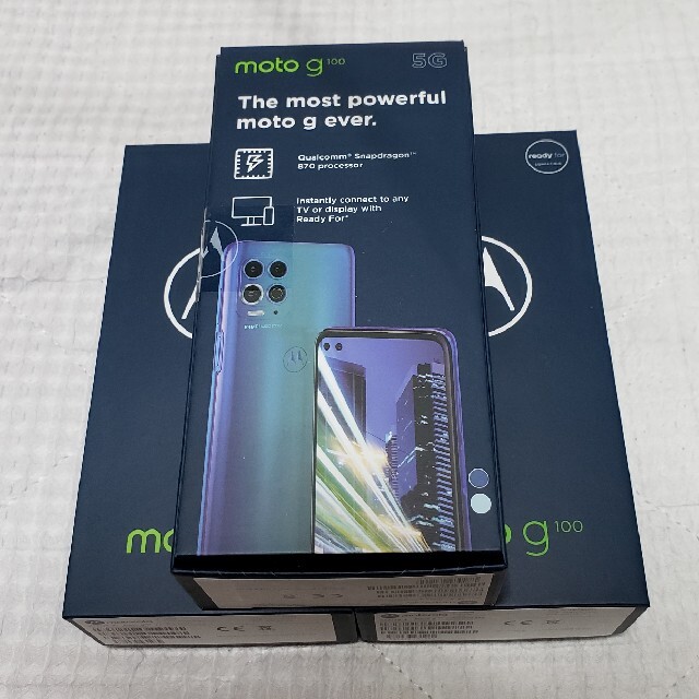 moto g100 新品3台セット★モトローラmotorola 1