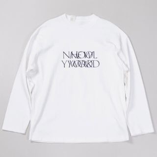 エヌハリウッド(N.HOOLYWOOD)のN.HOOLYWOOD【Long Sleeve Logo T-Shirt】(Tシャツ/カットソー(七分/長袖))