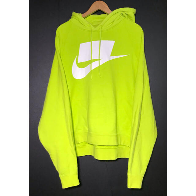 NIKE ルーズフィット パーカー hoodie イエロー L