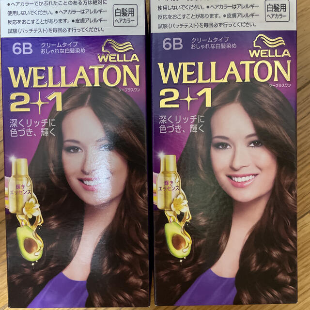 WELLA(ウエラ)のウエラトーン ツープラスワン クリームタイプ 6B 6個 コスメ/美容のヘアケア/スタイリング(白髪染め)の商品写真