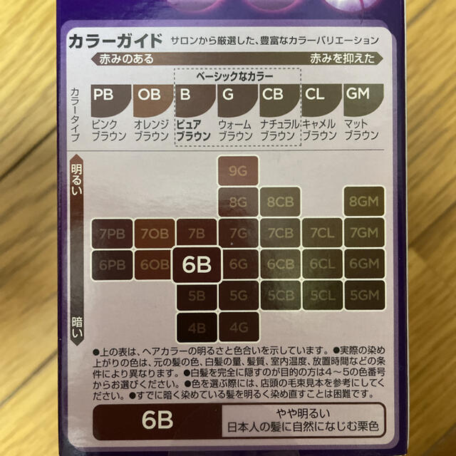 WELLA - ウエラトーン ツープラスワン クリームタイプ 6B 6個の通販 by ...