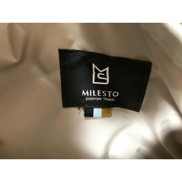 MILESTO ミレスト ショルダーバッグL ヘザーグレージュ レディースのバッグ(ショルダーバッグ)の商品写真