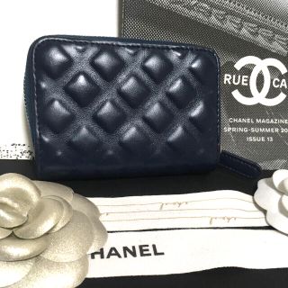 CHANEL - 美品☆ シャネル ダイヤモンドCC コインケース ミニ財布 正規 ...