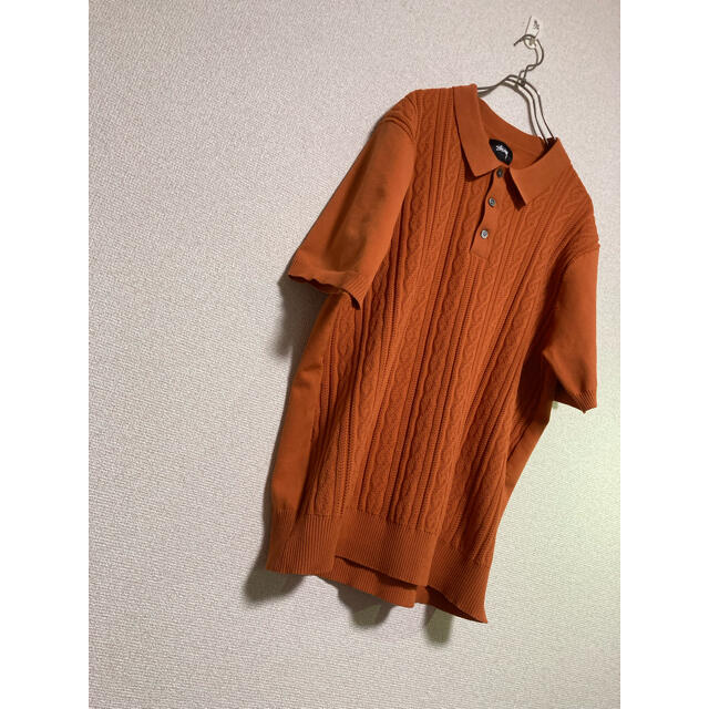 春の最新作!送料無料 stussy 20ss Cable Ss Cable Polo 中田圭佑
