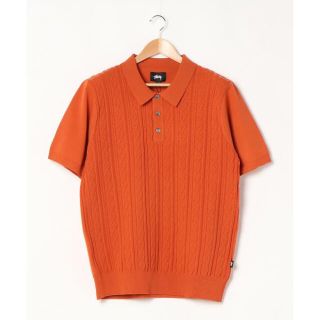 STUSSY - stussy 20ss Cable Ss Polo ニットポロ 中田圭佑の通販｜ラクマ