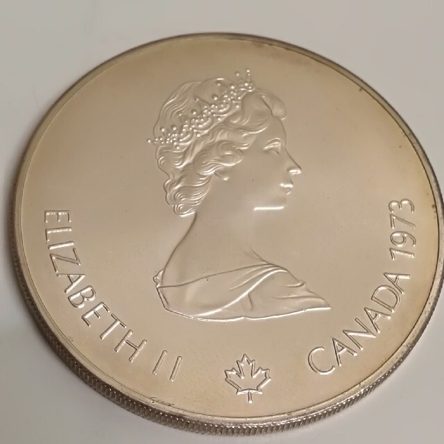 室外 1976年 カナダ モントリオールオリンピック 記念銀貨 記念コイン 通販