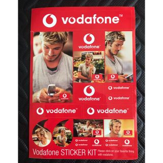 ヴィクトリアベッカム(Victoria Beckham)の★お値下げ中‼︎★ベッカム vodafoneシール&未開封新品消しゴム付き★(スポーツ選手)