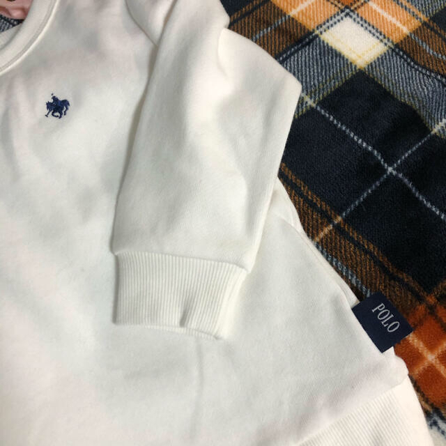 POLO RALPH LAUREN(ポロラルフローレン)のポロベビー　トレーナー　長袖　80 新品 キッズ/ベビー/マタニティのベビー服(~85cm)(トレーナー)の商品写真