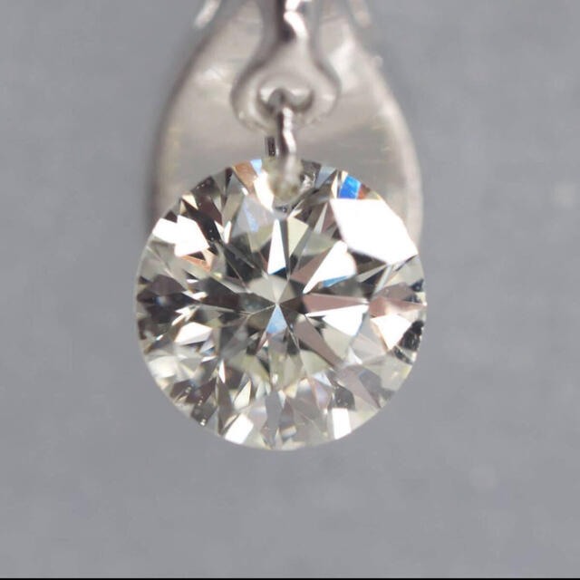 k18WG ダイヤモンド 0.2カラット　レーザーホールダイヤモンドネックレス