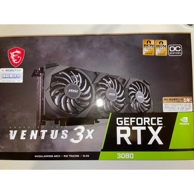 MSI GeForce RTX3080 OC【LHR】