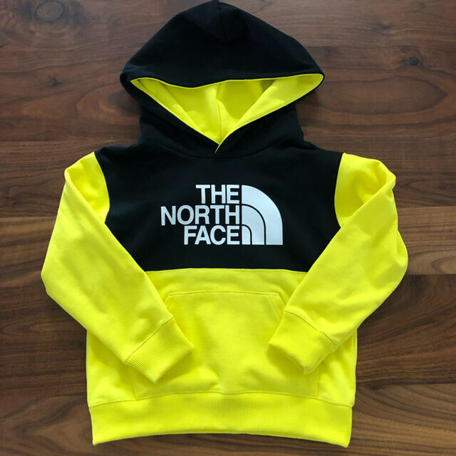 THE NORTH FACE(ザノースフェイス)のTHE NORHE FACE★スウェットロゴフーディー110cm キッズ/ベビー/マタニティのキッズ服男の子用(90cm~)(Tシャツ/カットソー)の商品写真