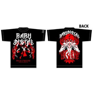 ベビーメタル(BABYMETAL)の美品　BABYMETAL メギツネTシャツ　Sサイズ(アイドルグッズ)