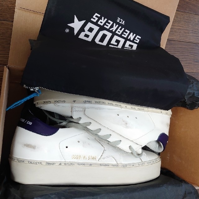 DEUXIEME CLASSE(ドゥーズィエムクラス)のGOLDEN GOOSE WHITE SNEAKERS　 レディースの靴/シューズ(スニーカー)の商品写真