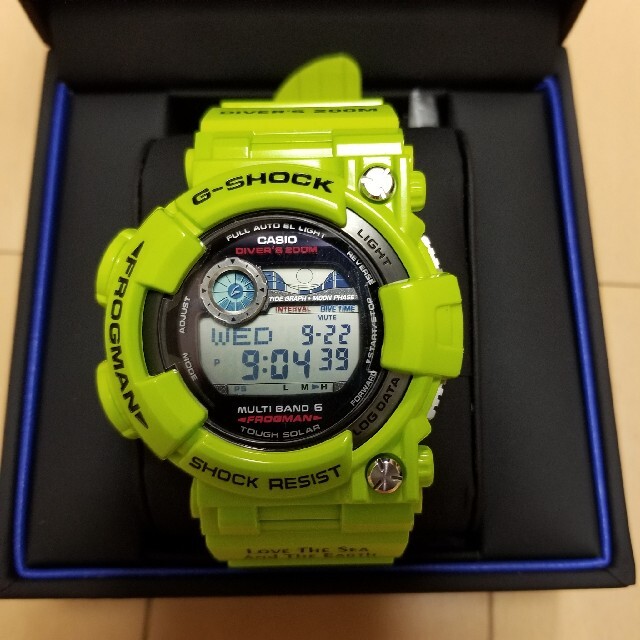 G-SHOCK　フロッグマン　GWF-1000-1JF　　雨蛙カスタム