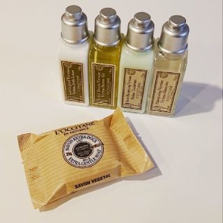 【新品未開封】L'OCCITANE シャンプー、コンディショナー等5点セット(シャンプー/コンディショナーセット)