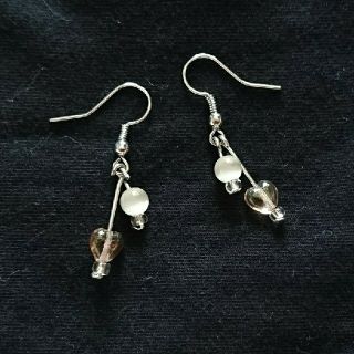 ☆シルバーアクセサリー☆  ピヤス/イヤリング/ストラップ 【ハンドメイド】(ピアス)