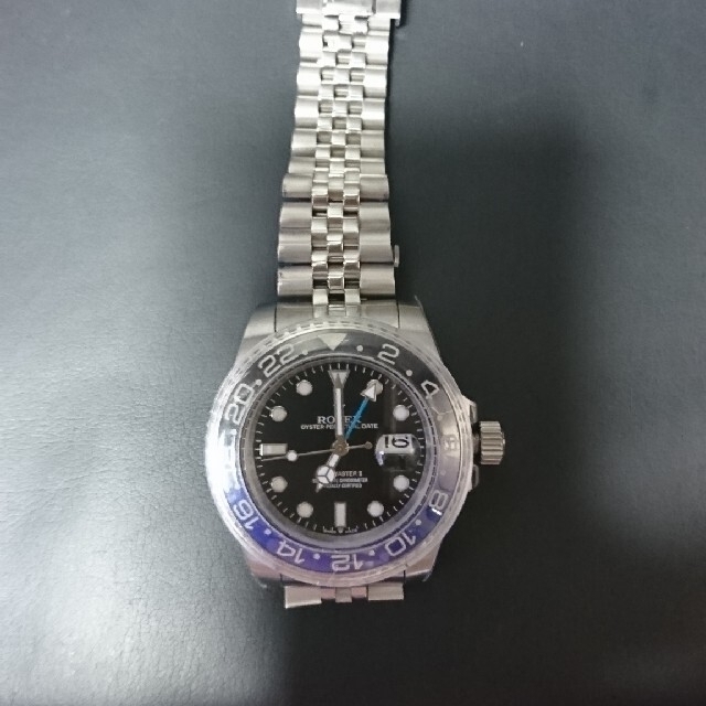 GMT マスター 2 バットマン！N品！自動巻き！  ノベルティー ！ メンズの時計(腕時計(アナログ))の商品写真