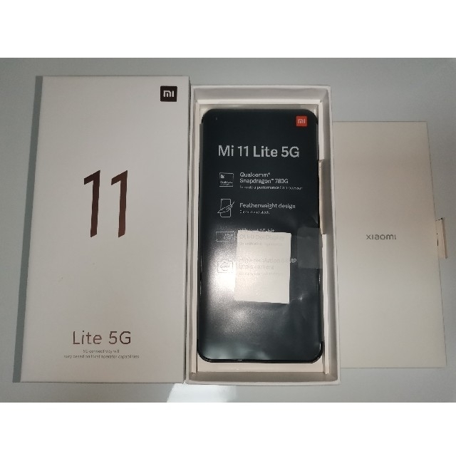 Xiaomi mi11lite 5g  SIMフリースマホスマホ/家電/カメラ