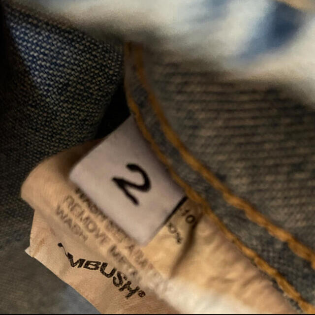 AMBUSH(アンブッシュ)の16SS バックジップデニムシャツジャケット メンズのジャケット/アウター(Gジャン/デニムジャケット)の商品写真