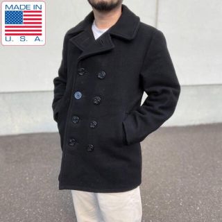 【極美品】アメリカ製 SCHOTT ピーコート 42 PEA JACKET