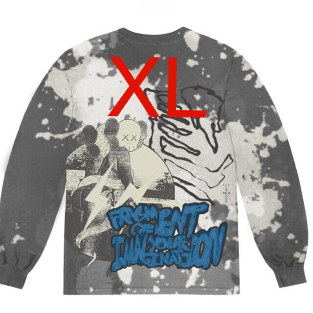 CACTUS JACK × KAWS FOR FRAGMENT L/S TEEトップス