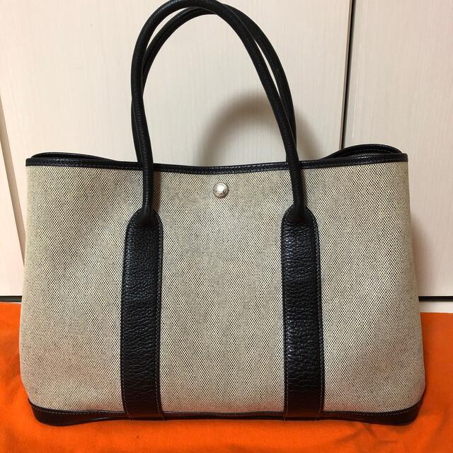 流行に Hermes トートバッグ エルメス ガーデンパーティー PM - トート