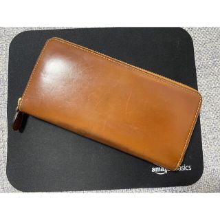 ガンゾ(GANZO)の【中古】ガンゾ 長財布（コードバン）ラウンドファスナー(長財布)