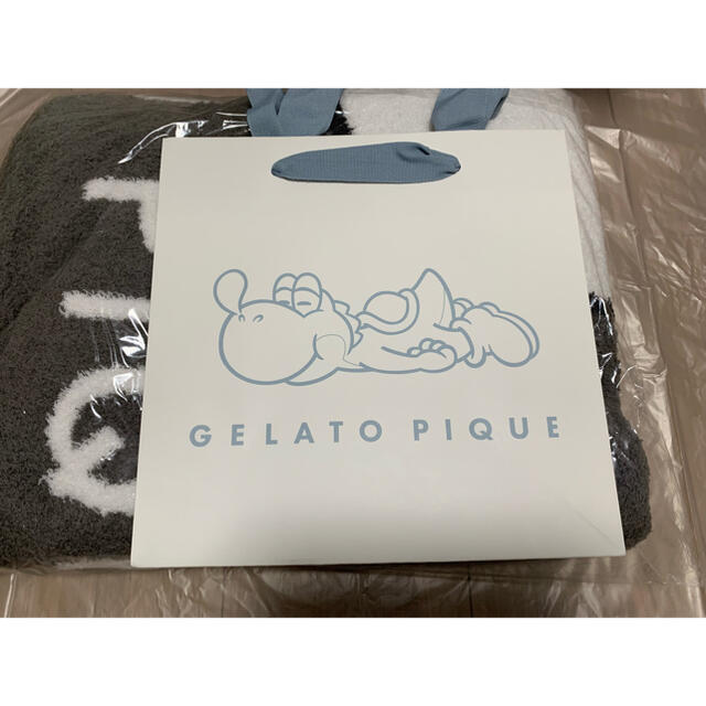 gelato pique(ジェラートピケ)の【新品】GELATO PIQUE スーパーマリオ ブランケット ＊ テレサ キッズ/ベビー/マタニティのこども用ファッション小物(おくるみ/ブランケット)の商品写真