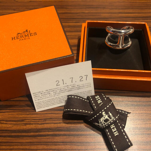 値引 Hermes GM リング オスモズ エルメス HERMES - リング(指輪