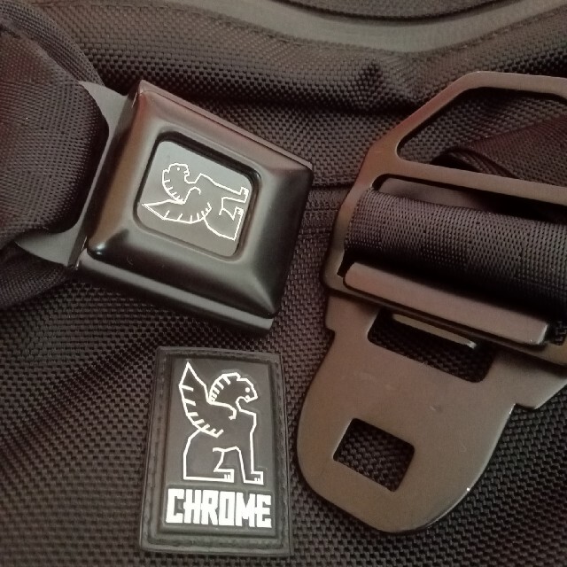 CHROME(クローム)のクローム ボディバック　KADET バリスティックナイロン　黒 メンズのバッグ(メッセンジャーバッグ)の商品写真