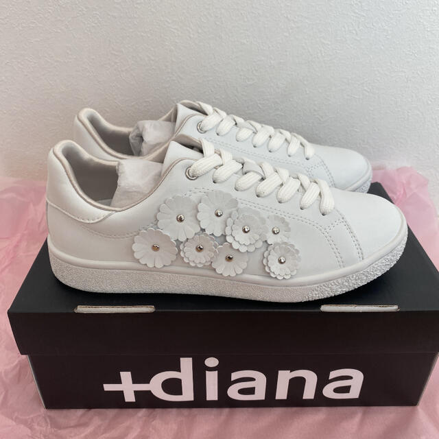 DIANA - 新品 人気 DIANA chayコラボ フラワーモチーフ DIANA - 新品 人気 DIANA chayコラボ フラワーモチーフ