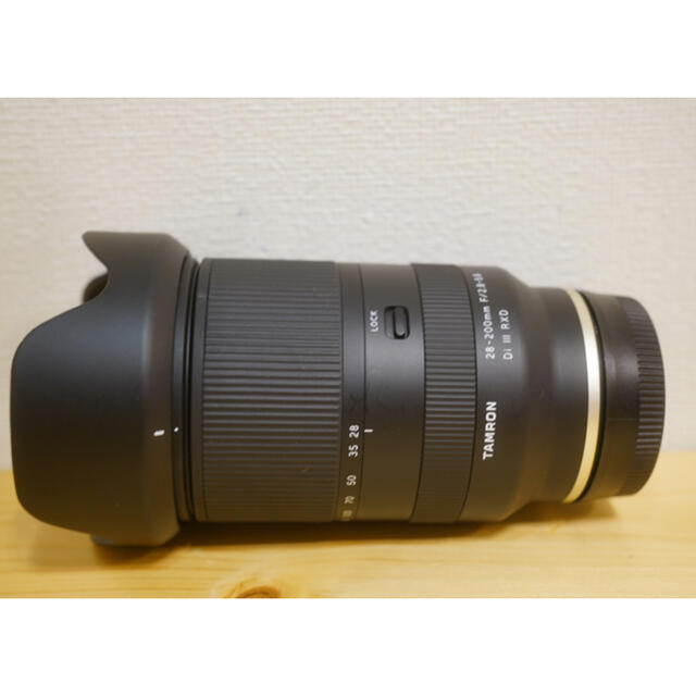 TAMRON(タムロン)の美品　タムロン 28-200mm F/2.8-5.6 ソニーEマウント A071 スマホ/家電/カメラのカメラ(レンズ(ズーム))の商品写真