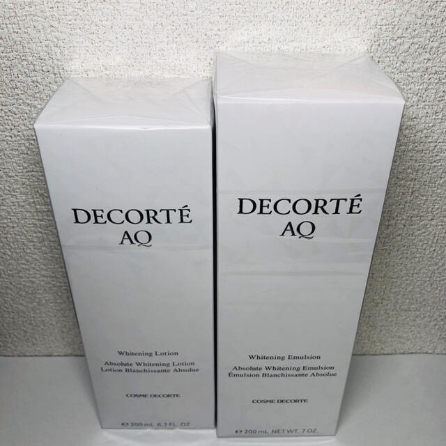 COSME DECORTE(コスメデコルテ)のコスメデコルテ AQ ホワイトニング 化粧水＆乳液 セット コスメ/美容のスキンケア/基礎化粧品(化粧水/ローション)の商品写真