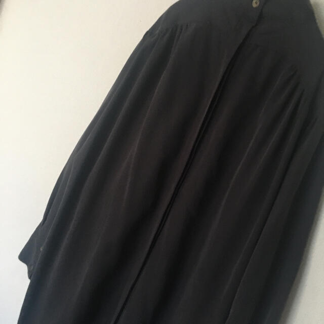 nest Robe(ネストローブ)のmarfa 2way ドレスロングワンピース　チャコールグレー レディースのワンピース(ロングワンピース/マキシワンピース)の商品写真