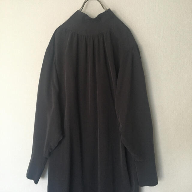 nest Robe(ネストローブ)のmarfa 2way ドレスロングワンピース　チャコールグレー レディースのワンピース(ロングワンピース/マキシワンピース)の商品写真