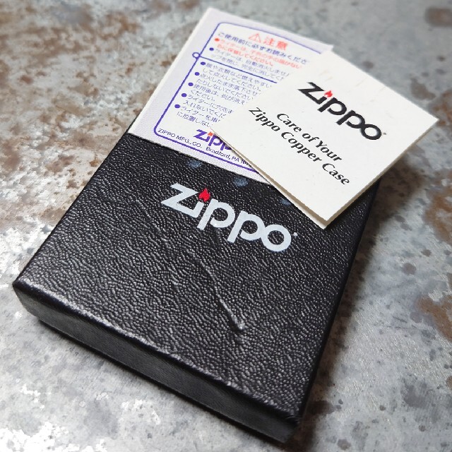 ZIPPO(ジッポー)の【龍様専用】廃盤・新品未使用・未開封・純銅Zippo メンズのファッション小物(タバコグッズ)の商品写真