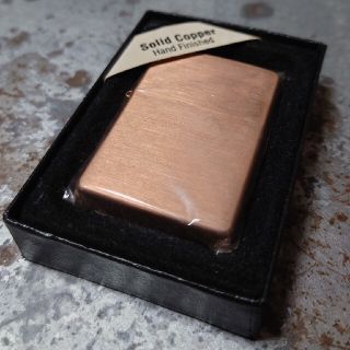 ジッポー(ZIPPO)の【龍様専用】廃盤・新品未使用・未開封・純銅Zippo(タバコグッズ)