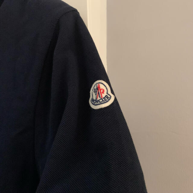 MONCLER(モンクレール)の正規 モンクレール ポロシャツ ネイビー L メンズのトップス(ポロシャツ)の商品写真