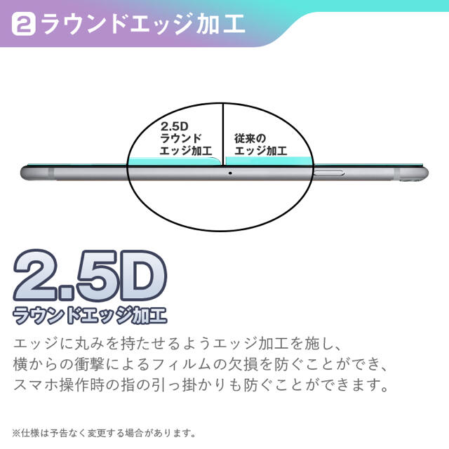 強化ガラスフィルム OPPO Reno5 A 画面保護 透明 スマホ/家電/カメラのスマホアクセサリー(保護フィルム)の商品写真