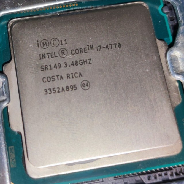 Core i7 4770 PCパーツセットPC/タブレット