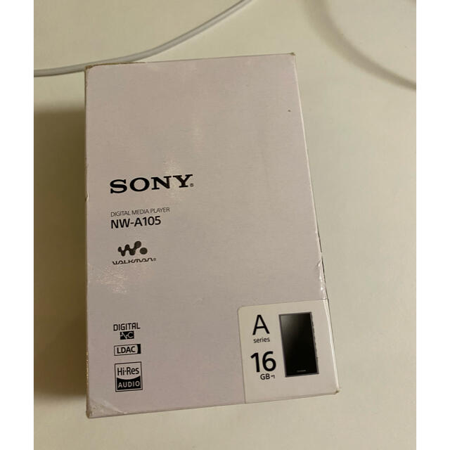 SONY(ソニー)のSONY WALKMAN NW-A105 16GB アッシュグリーン スマホ/家電/カメラのオーディオ機器(ポータブルプレーヤー)の商品写真