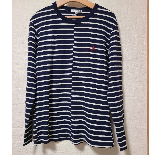 UNIQLO(ユニクロ)のユニクロ　jwanderson ボーダー メンズのトップス(Tシャツ/カットソー(七分/長袖))の商品写真